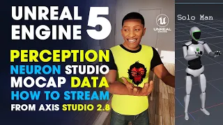 Perception Neuron Mocap to MetaHuman ~ How to Stream Axis Studio Mocap Data to the Unreal Engine 5