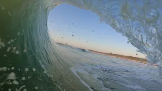 POV Surf Byron Bay Backside Tube to air attempt Super SloMo