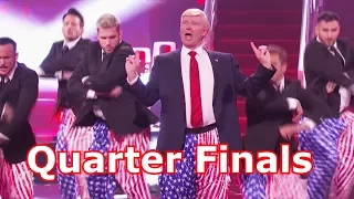 The Singing Trump w Judges Comments Quarter Finals  America's Got Talent 2017 Live Show 1