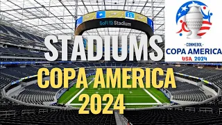 Oficial Stadiums Copa America USA 2024