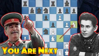 Did Stalin Play Chess? Don't Ask, You Are Next! | Stalin vs Jezhov | Moscow 1926