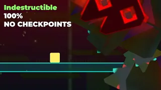 (Updated) Indestructible 100% No Checkpoints (World 1 Boss) - The Impossible Game 2