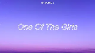 The Weeknd, JENNIE, Lily-Rose Depp - One Of The Girls  [lyrics video]