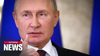 Russia's president Vladimir Putin officially registered as a candidate to run for the 2024 ...