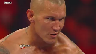 Randy Orton vs John Cena - Tables Match - 13 Septiembre 2010 (Español)