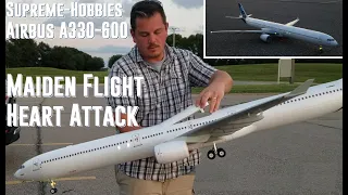 Supreme-Hobbies - Airbus A330-600 - Maiden Flight & Heart Attack!