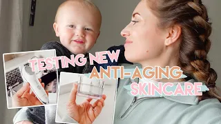 Trying out New Anti-Aging Skincare Products | Skincare Routine | Kendra Atkins