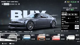 NFS UNBOUND - How to get BMW M3 GTR