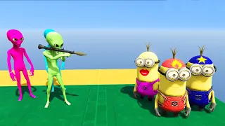 GTA 5 Crazy Ragdolls Dame Tu Cosita VS Minions (Euphoria Physics & Funny Fails)