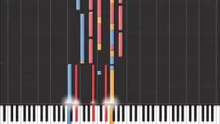 françis cabrel je l'aime a mourir piano virtuel Synthesia