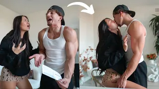 KISSING MY WIFE IN THE MIDDLE OF AN ARGUMENT!!