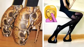 Los 10 Zapatos más Feos y Raros del Mundo! SandraCiresArt