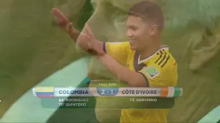 Colombia en el Mundial de brasil 2014