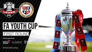 Goals: Lewes 1-2 Bromley - FA Youth Cup