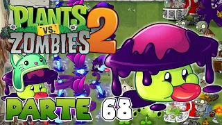 ¡PUEDO ENVENENAR A LOS ZOMBIES CON LA SOMBRASETA! | PARTE #68 | PLANTS VS ZOMBIES 2