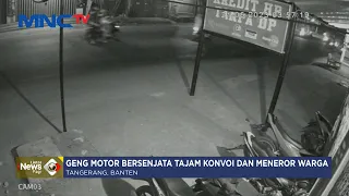 Teror Geng Motor dengan Senjata Tajam di Tangerang, Warga Resah