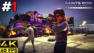 Saints Row 3 Remastered Gameplay Walkthrough | Part 1 (4K 60FPS)