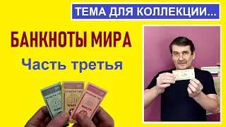 Банкноты мира - 3 / Коллекция банкнот - пополнение