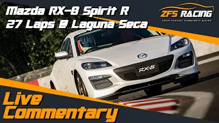 RX-8 Spirit R '12 @ Laguna Seca  - Endurance Race - Commentary