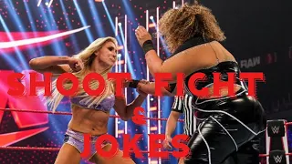 Charlotte Flair vs Nia Jax SHOOT FIGHT, Breakdown with JOKES! | WWE RAW 8-30-21