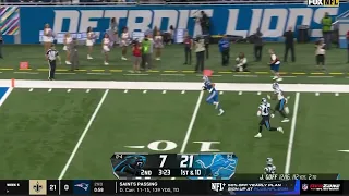 Lions completely fool the Panthers defense with trick play TD