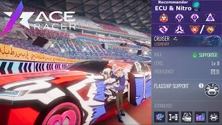 Cruiser lv8 Gameplay | Ace Racer | Master rank SS8