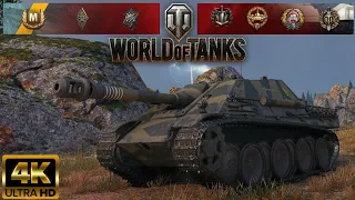 Jagdpanther - Karelia map - 7 Kills - 3,6K Damage World of Tanks