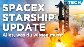 Starship Update: Elon Musk Rakete für Mars von SpaceX in der technischen Raumfahrt Zusammenfassung