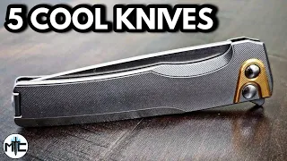 5 INSANELY Cool Pocket Knives You Should Know About!