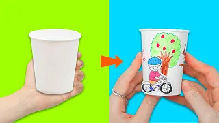 Season Learning Paper Cups | Educational Craft For Kids  || AMG crafts#shorts