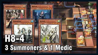[Arknights] H8-4. 3 Summoners & 1 Medic Clear (4 Ops)