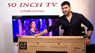 OnePlus Y1S Pro 50 INCH TV Unboxing & Quick Review - Mohammed Raja