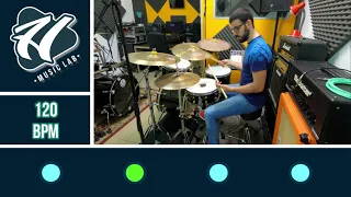 Let's Play Together - Samba Drum Groove 120 BPM