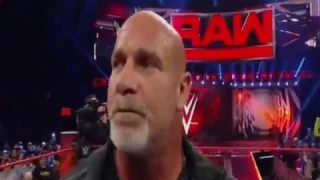 Goldberg After Survivor Series 2016 on RAW 11/21/2016