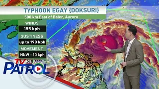 Bagyong Egay, habagat nagpapaulan sa ilang bahagi ng Luzon at Visayas | TV Patrol