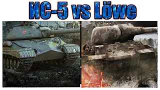 🍉 Löwe ПРОТИВ ИС-5 | WOT BLITZ