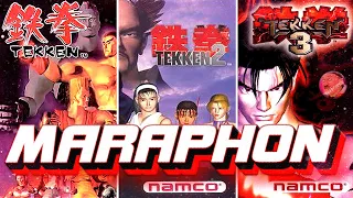 CLASSIC TEKKEN MARATHON | МАРАФОН КЛАССИЧЕСКОГО ТЕККЕНА 😎 #retrogaming #retro #tekken8