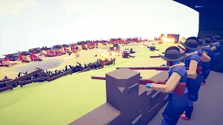 MAP CREATOR - MUSKETEER AND CANNON VS EVERY UNIT 💣 | Totally Accurate Battle Simulator TABS