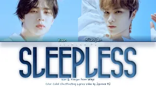 WayV KUN & XIAOJUN - 'Sleepless (夜未眠)' Lyrics (Color Coded_Chn_Rom_Eng)