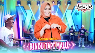 RINDU TAPI MALU - Nazia Marwiana ft Ageng Music (Official Live Music)