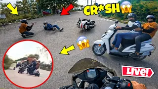 My worst cr*sh ever😱|| Ye scooty wala andha hai kya😡|| Live accident