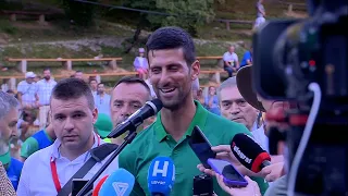 Đoković: Visoko je Jedno od Energetski Najmoćnijih Mesta na Svetu | SPORT KLUB TENIS