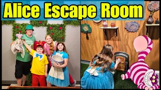 Alice in Wonderland Escape Room at Edge Escape! Harry Potter & Indiana Jones Escape Rooms in Florida