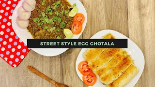 Street Style Anda Ghotala | Surat Egg Street Food | Egg Ghotala | Anda Ghotala Recipe Surat