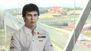 Interview with Sauber's Sergio Perez