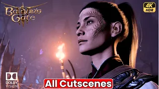 Baldurs Gate 3 All Cutscenes Full Gameplay (2023) 4K ULTRA HD