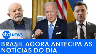 🔴Brasil Agora: Lula antecipa volta ao Brasil, após encontro com Biden e Zelensky | SBT AO VIVO