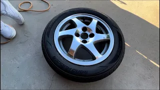 RESTORING GSR BLADES (How To Remove Clear Coat from Rims)