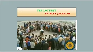 The Lottery by Shirley  Jackson Part II - Dr. Jayashri Teli