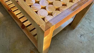 Process Produce Wooden Furniture Design // Young Carpenter's Amazing Woodworking Skills